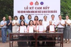 Bắc Ninh: Xây dựng môi trường không khói thuốc tại chùa Bổ Đà