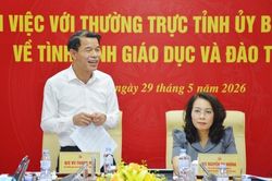 Ban Tuyên giáo và Dân vận Trung ương khảo sát công tác giáo dục, đào tạo nghề tại Bắc Ninh