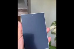 Lộ diện mô hình Galaxy Z Fold8 Wide: Bước đột phá với thiết kế màn hình gập siêu rộng