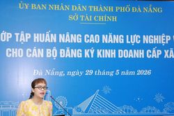Đ&agrave; Nẵng tập huấn nghiệp vụ cho c&aacute;n bộ phụ tr&aacute;ch c&ocirc;ng t&aacute;c đăng k&yacute; kinh doanh cấp x&atilde;