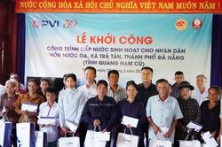 Khởi công xây dựng công trình cấp nước sạch cho 120 hộ dân xã Trà Tân