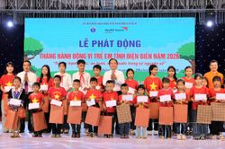 Điện Biên phát động Tháng hành động Vì trẻ em năm 2026