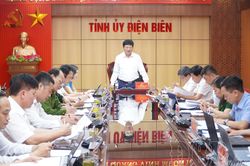 Hội nghị giao ban các cơ quan tham mưu, giúp việc Tỉnh ủy