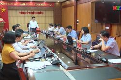 Hội nghị giao ban các cơ quan tham mưu, giúp việc Tỉnh ủy