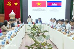 Thành phố Đồng Nai và tỉnh Kratie tăng cường trao đổi kinh nghiệm phát triển nông nghiệp
