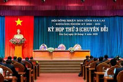 Khai mạc kỳ họp thứ 3 (chuyên đề) HĐND tỉnh Gia Lai khóa XIII