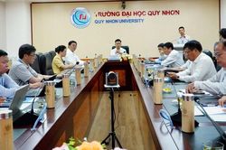 Thứ trưởng Bộ GD&ĐT Lê Quân làm việc với Trường Đại học Quy Nhơn và Trường Cao đẳng Kỹ thuật Công nghệ Quy Nhơn