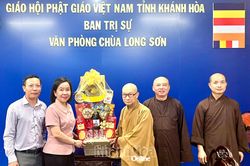Ban Tuyên giáo và Dân vận Tỉnh ủy thăm, chúc mừng Đại lễ Phật đản năm 2026 - Phật lịch 2570