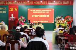 Kỳ họp chuyên đề HĐND phường Ninh Chử khóa II