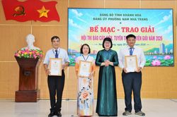 Bế mạc Hội thi Báo cáo viên, tuyên truyền viên giỏi phường Nam Nha Trang năm 2026