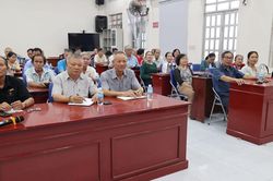 Hội Người cao tuổi phường Nam Nha Trang triển khai nhiệm vụ 6 tháng cuối năm 2026