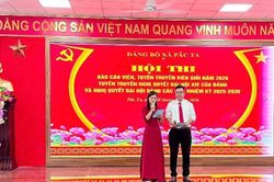 Xã Pắc Ta tổ chức Hội thi Báo cáo viên, tuyên truyền viên giỏi năm 2026