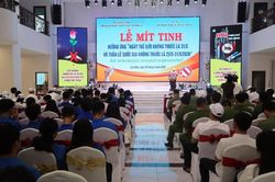 Mít tinh hưởng ứng 'Ngày thế giới không thuốc lá 31/5 và tuần lễ Quốc gia không khói thuốc lá 25/5 – 31/5/2026'
