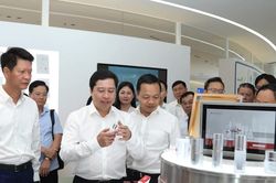 Bí thư Tỉnh ủy Lào Cai Dương Quốc Huy và đoàn công tác các tỉnh Lai Châu, Điện Biên, Tuyên Quang tham quan, khảo sát tại Công ty Cổ phần Tập đoàn Công nghệ sinh học Botanee Vân Nam