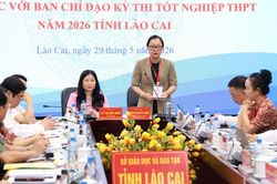 Bộ Giáo dục và Đào tạo kiểm tra công tác chuẩn bị cho Kỳ thi tốt nghiệp THPT năm 2026 tại Lào Cai