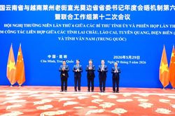 Phiên họp lần thứ 12 Nhóm Công tác liên hợp giữa các tỉnh biên giới Việt Nam và tỉnh Vân Nam (Trung Quốc)