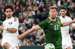 Ireland nhọc nhằn hạ Qatar 1-0 trong trận cầu rực lửa hai thẻ đỏ tại Aviva