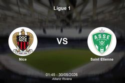 Nhận định Nice vs Saint Etienne - Ligue 1: Điểm tựa Allianz Riviera