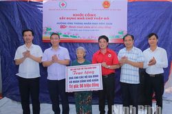 Khởi công xây dựng ngôi nhà Chữ thập đỏ tại xã Yên Mạc