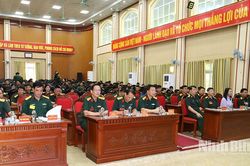 Bộ CHQS tỉnh Ninh Bình: Khai mạc Hội thi cán bộ Đoàn giỏi và tuyên truyền viên trẻ năm 2026