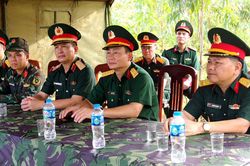 Chiến sĩ mới Trung đoàn 247 hoàn thành kiểm tra '3 tiếng nổ'