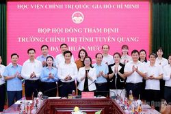 Trường Chính trị tỉnh Tuyên Quang, niềm tự hào đạt chuẩn mức 1