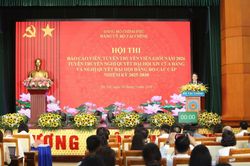 Đảng ủy Bộ Tài chính tổ chức Hội thi báo cáo viên, tuyên truyền viên giỏi trong Đảng bộ Bộ Tài chính