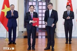 Việt Nam và Singapore ký kết hàng loạt văn kiện hợp tác