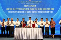 Tại TP Hồ Chí Minh: Phú Thọ mời gọi dòng vốn vào 175 dự án và chương trình trọng điểm