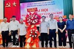 Xã Quảng Khê có tân Chủ tịch Hội Doanh nghiệp