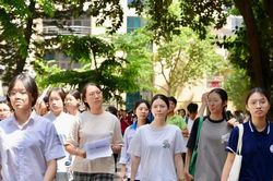 Hà Nội: 615 thí sinh vắng mặt trong buổi làm thủ tục thi lớp 10