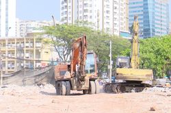 Vượt nắng nóng, đảm bảo tiến độ giải tỏa mặt bằng đường 2.5
