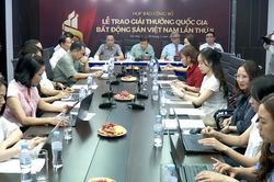 Lễ trao Giải thưởng Quốc gia Bất động sản Việt Nam lần thứ II diễn ra vào ngày 2/6