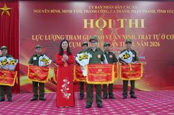 Cụm thi đua số 5 tổ chức Hội thi Lực lượng tham gia bảo vệ an ninh, trật tự ở cơ sở giỏi lần thứ I