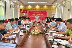 Sở Nông nghiệp và Môi trường làm việc với UBND xã Thông Nông