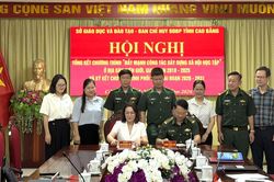 Ký kết chương trình phối hợp 'Đẩy mạnh công tác xây dựng xã hội học tập' ở địa bàn biên giới, giai đoạn 2026 - 2031