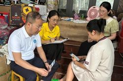 X&atilde; Th&ocirc;ng N&ocirc;ng ra qu&acirc;n hưởng ứng Th&aacute;ng vận động triển khai bảo hiểm x&atilde; hội to&agrave;n d&acirc;n