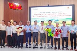 Khánh Bình triển khai Đề án 1 triệu héc ta chuyên canh lúa chất lượng cao