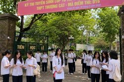 Sĩ tử Hà Nội sẵn sàng cho kỳ thi vào lớp 10