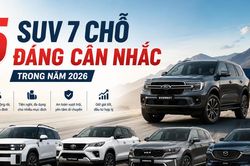 Top 5 SUV 7 chỗ đáng mua nhất năm 2026
