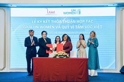 Quỹ Vì Tầm Vóc Việt hợp tác với UN Women trong thúc đẩy bình đẳng giới tại Việt Nam