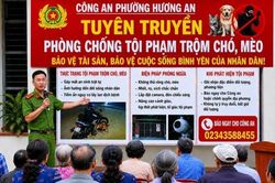 Tp. Huế: Công an phường Hương An khuyến cáo bảo vệ vật nuôi, giữ gìn an ninh trật tự
