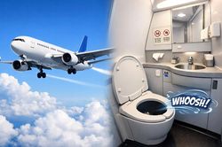 Khám phá cách thức hoạt động nhà vệ sinh trên máy bay