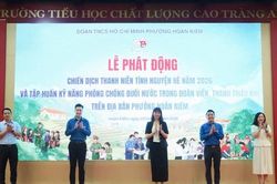 Phường Hoàn Kiếm ra quân Chiến dịch Thanh niên tình nguyện hè năm 2026