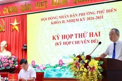 HĐND phường Ph&uacute; Diễn th&ocirc;ng qua nghị quyết về chuyển đổi số v&agrave; đầu tư c&ocirc;ng