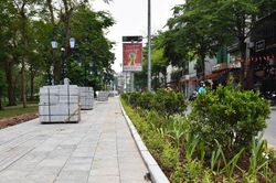 Diện mạo mới quanh công viên Thống Nhất sau chỉnh trang vỉa hè phố Nguyễn Đình Chiểu