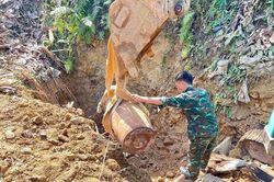 Tiêu hủy quả bom M117 sức công phá lớn còn sót lại sau chiến tranh ở Lào Cai