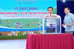 Chung tay thắp hy vọng cho trẻ em ở Điện Biên