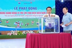 Chung tay thắp hy vọng cho trẻ em ở Điện Biên