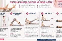 5 bài tập Pilates tại nhà giúp chân săn chắc mà không lo to cơ